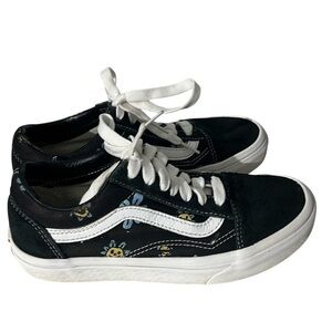 Vans Trippy Daisy Old Skool Shoes Size 5.5 Women’s or 4 Boys Mens
